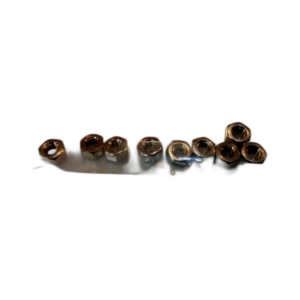 NUT HEX BRASS ENP 2BA CHAMFERED BS57