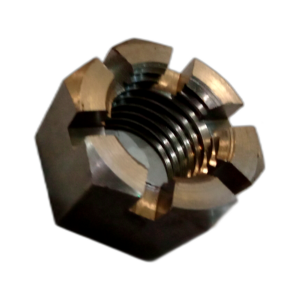 NUT HEX SLOTTED 1.1/2" BSW