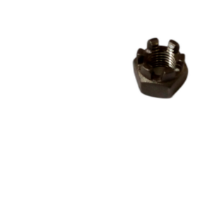 NUT HEX CSTL STL 16 DIA