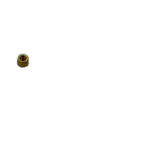 M4 TURRET NUT, GRADE 8 STEEL