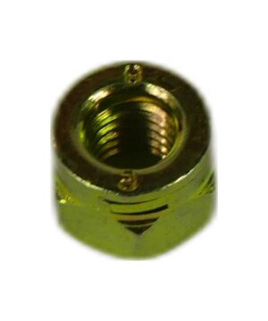 M8 TURRET NUT STEEL EZP BS EN ISO 2320