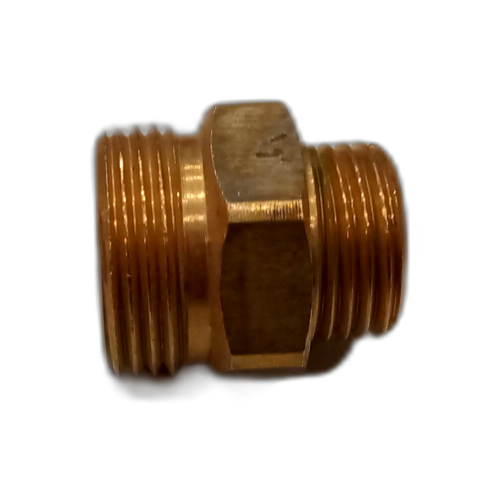 NIPPLE, MALE HEX, 3/4″ BSP X 1/2″ BSP