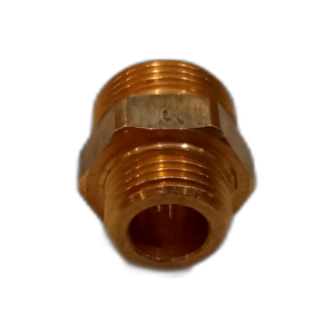 NIPPLE, MALE HEX, 3/4" BSP X 1/2" BSP