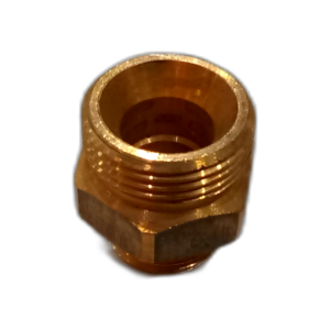 NIPPLE, MALE HEX, 3/4" BSP X 1/2" BSP