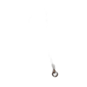 CHAIN NICKEL PLATED 12"