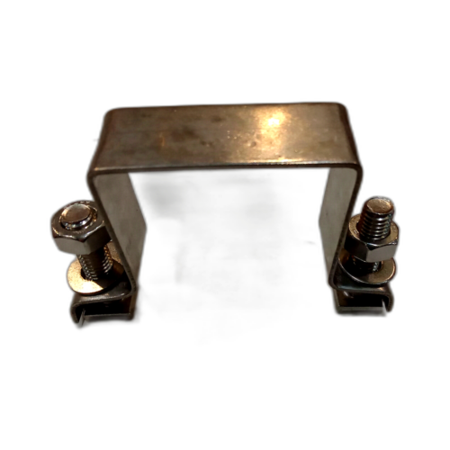 STAINLESS STEEL CHANNEL CLIP 50MM SQ P/N