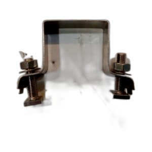 STAINLESS STEEL CHANNEL CLIP 50MM SQ P/N