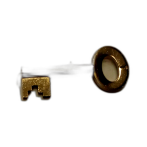 KEY BR NO 7. FOR PADLOCK 011/034412