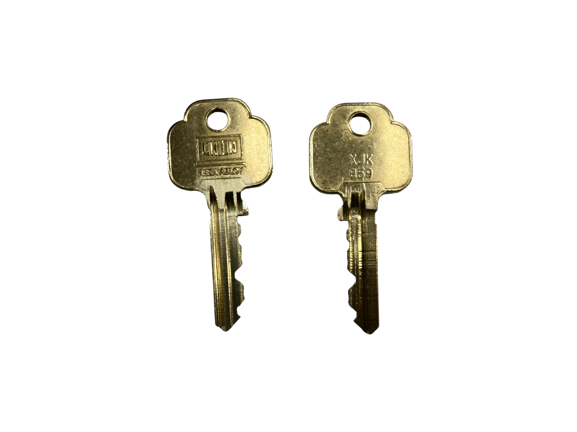 KEY XJK859, 011/043956 & 011/043957