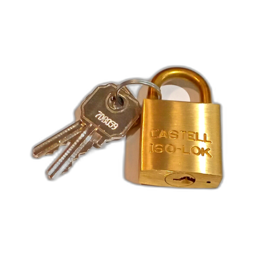 PADLOCK FOR DEPOT PROTECTION.