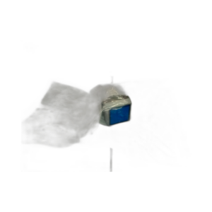 SWITCH P/BTN BLUE