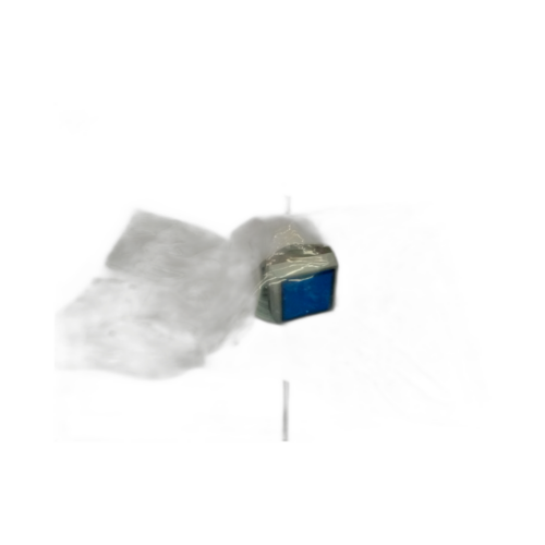SWITCH P/BTN BLUE