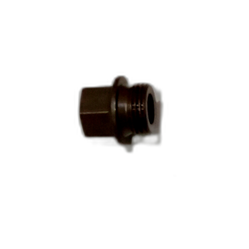 PLUG BLANKING LUB OIL FILTER.