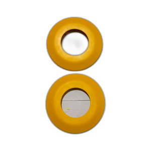 FRONT BEZEL PLASTIC YELLOW RAL 1023