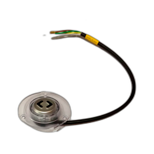 DOOR OPEN PUSHBUTTON 24V DC YELLOW SMD L