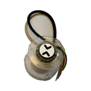 DOOR CLOSE PUSHBUTTON 24V DC YELLOW SMD