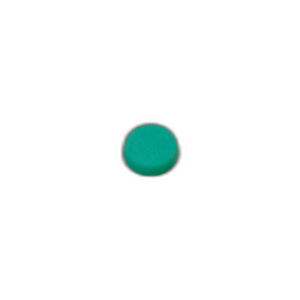 CAP PLASTIC AQUA GREEN