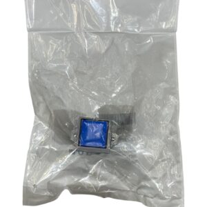 ACTUATOR PUSHBUTTON SWITCH BLUE. MOMENTA