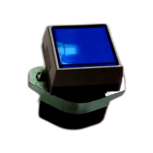 ACTUATOR PUSHBUTTON SWITCH BLUE. MOMENTA