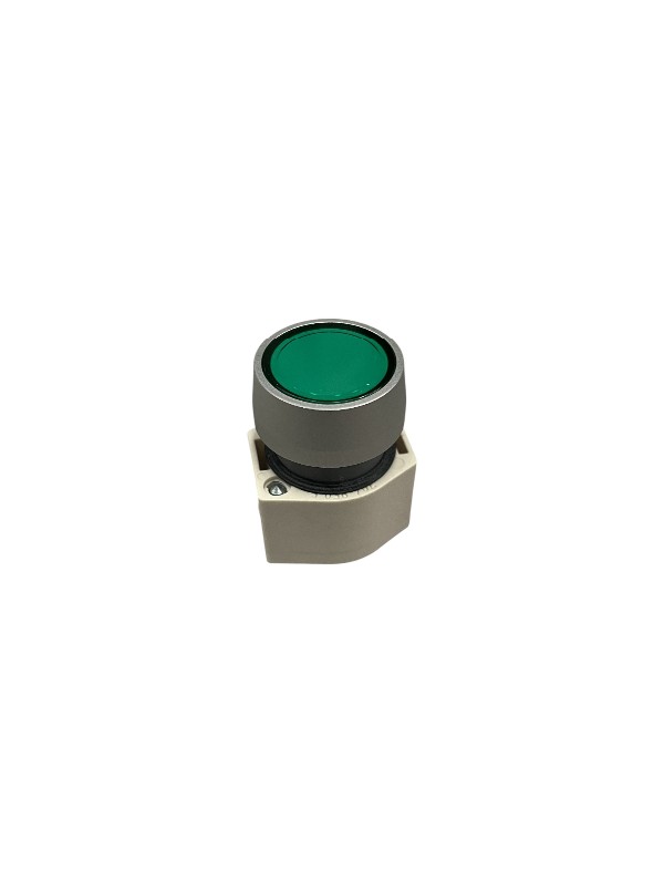 ACTUATOR P/BTTN SWITCH GREEN
