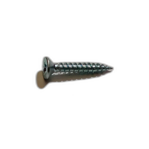 SCREW WOOD SLOTTED EZP NO 8 X 1"