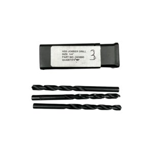 DRILL, TWIST, HSS 1/4" DIA