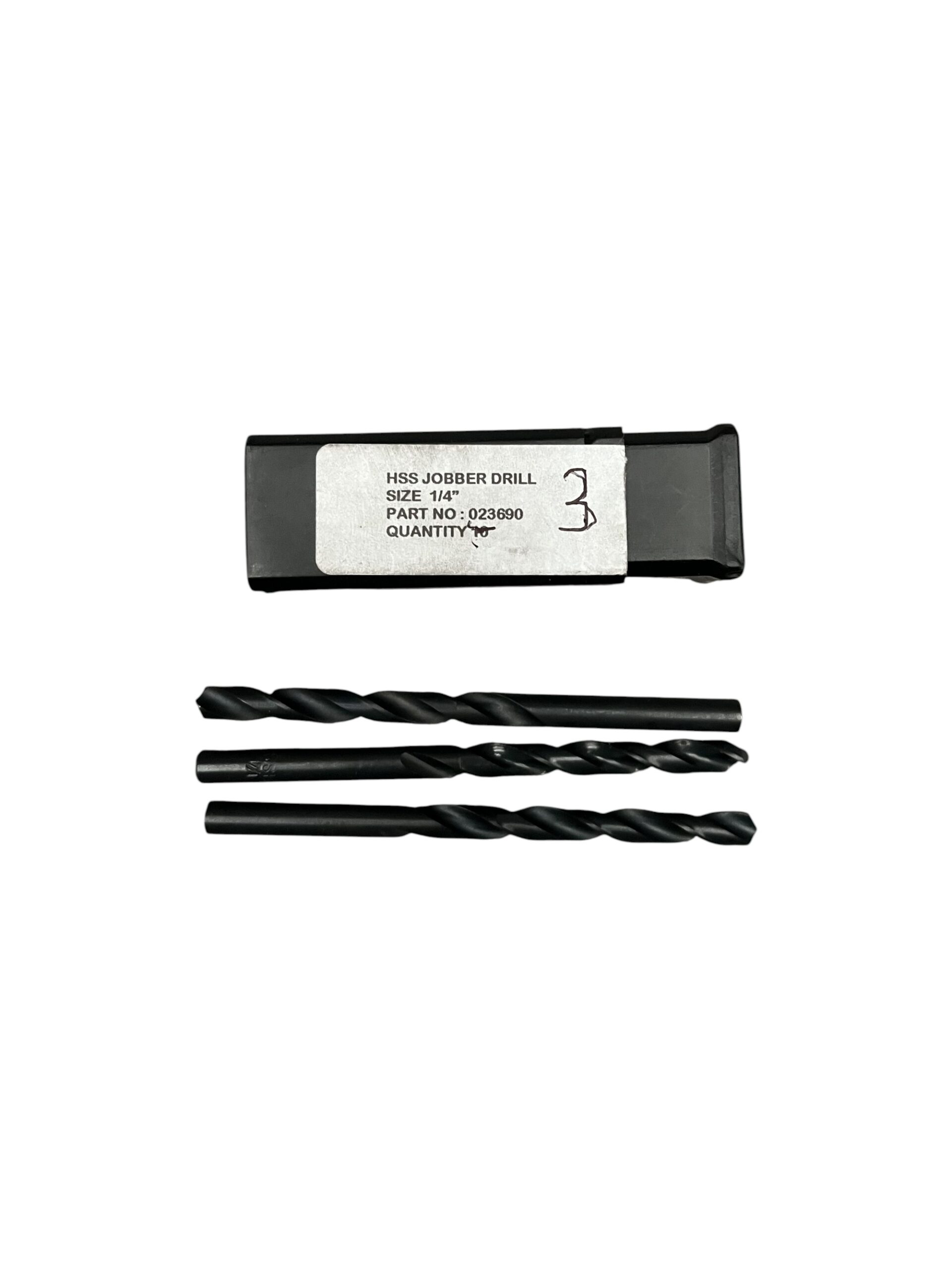 DRILL, TWIST, HSS 1/4″ DIA