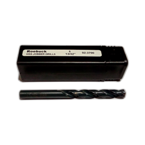 DRILL, TWIST, HSS, 13/32" DIA