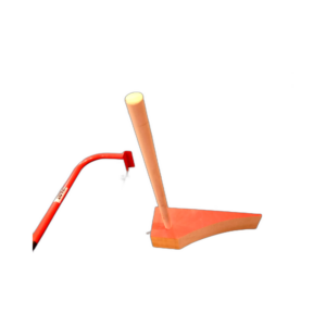 SCOTCH WHEEL LOCO RH RED C/W HANDLE