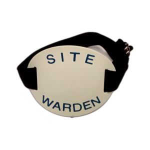 ARMBAND 'SITE WARDEN'
