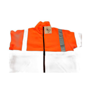 ORANGE CLS 3 380GSM FLEECE JKT/L