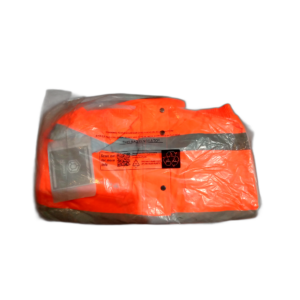 JACKET, HI-VIS, ORANGE.BOMBER. LARGE