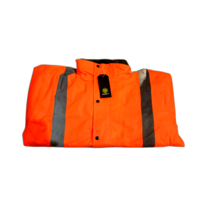 JACKET, HI-VIS, ORANGE.BOMBER. XL