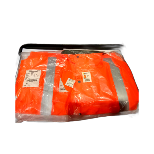 JACKET, HI-VIS, ORANGE.BOMBER. XXL