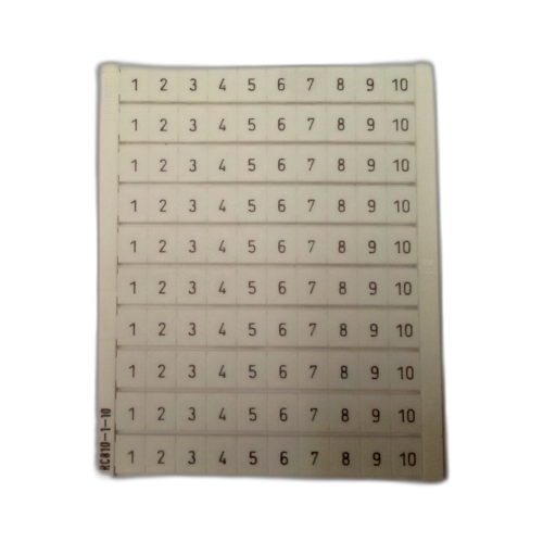 RC810(1-10)X10 MARK  ENTRELEC 234-002-20