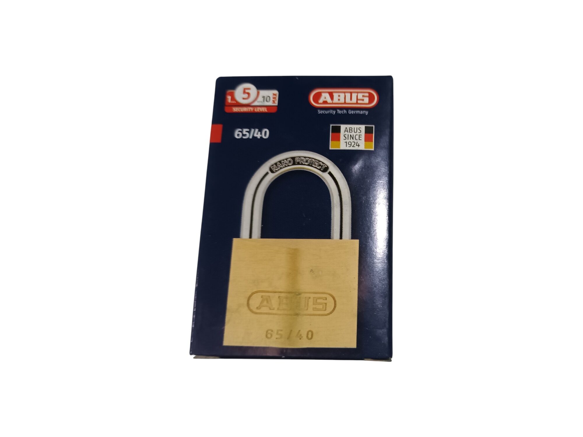 ABUS PADLOCK. 65/40 WITH 2 KEYS KA6404