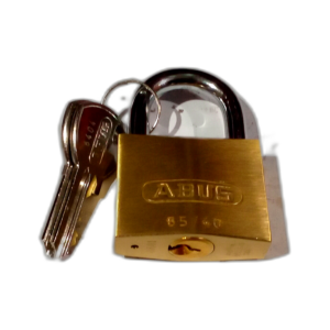 ABUS PADLOCK. 65/40 WITH 2 KEYS KA6404