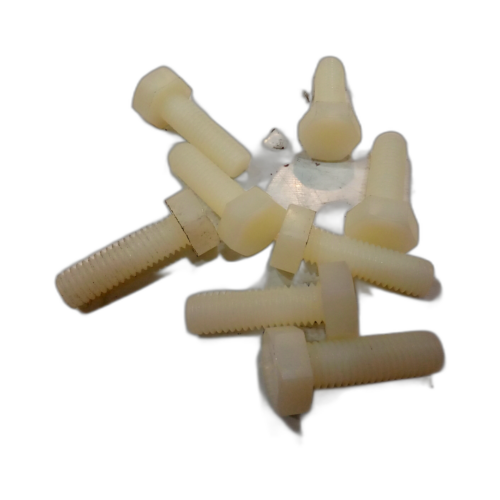 HEXAGONAL HEAD MACHINE SCREW, NYLON