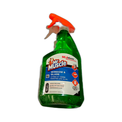 GLASS CLEANER, 750ML TRIGGER