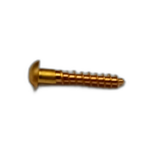 BRASS ROUND HEAD WOODSCREW