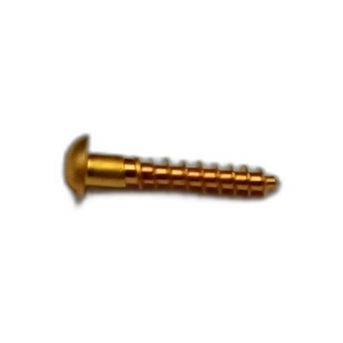 BRASS ROUND HEAD WOODSCREW