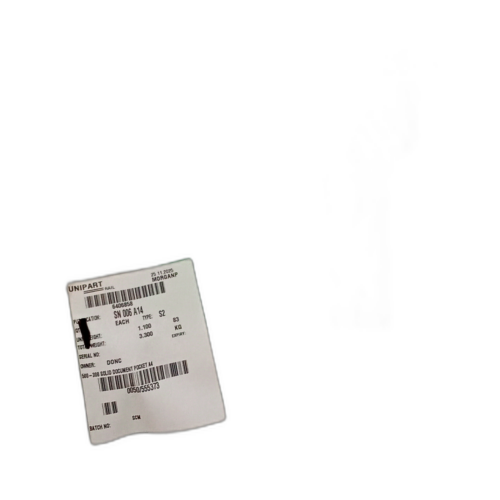 500-308 SOLID DOCUMENT POCKET A4