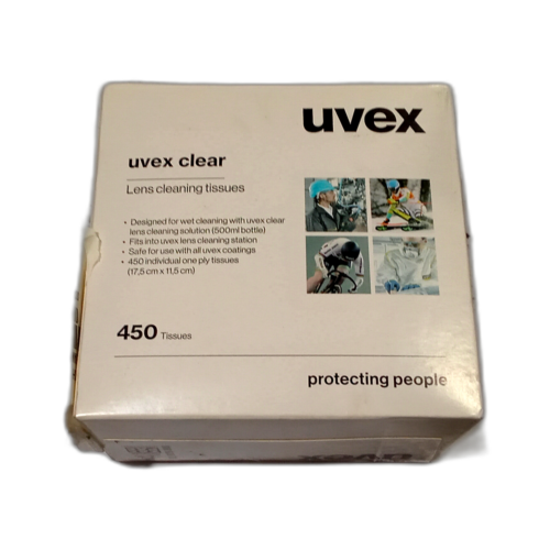 UVEX CLEANING TISSUES
