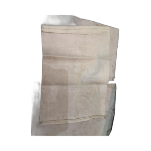 WHITE WOVEN POLYPROP SACK