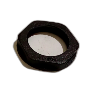 NYLON LOCKNUT  M25X1.5 BLACK