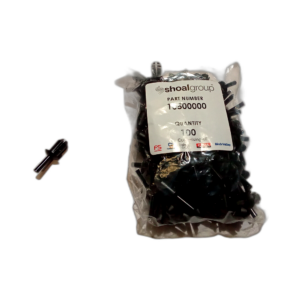 RIVETS, BLACK LARGE (100 per pack)
