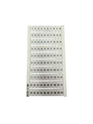 TERMINAL BLOCK MARKERS