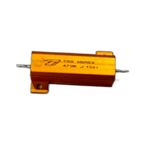 RESISTOR ALUMINIUM HOUSED 50W 470R 5%