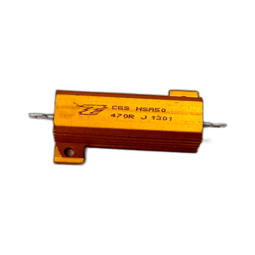 RESISTOR ALUMINIUM HOUSED 50W 470R 5%