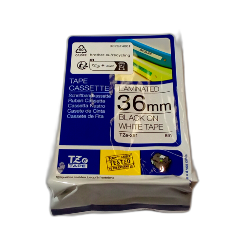 36MM BLACK AND WHITE TAPE